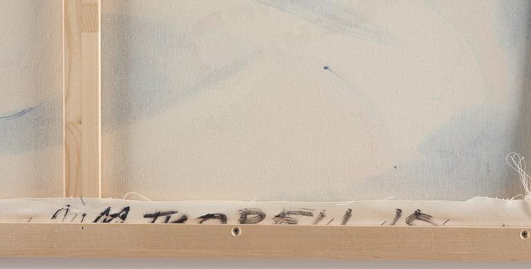 JIM THORELL, Signed Jim Thorell and dated 15 on verso. Acrylic on canvas.