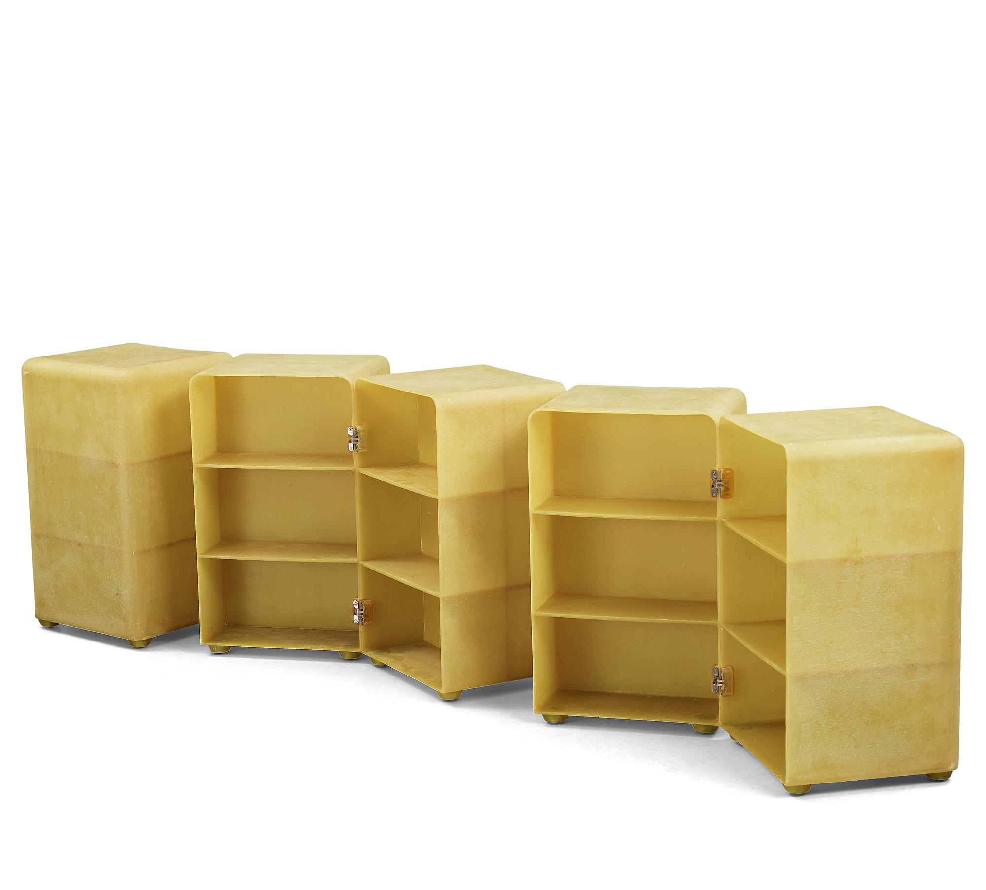 Jonas Lindvall, "Sacred box / Bookworm", a storage unit, unique for Fosieplast 2004-2008.