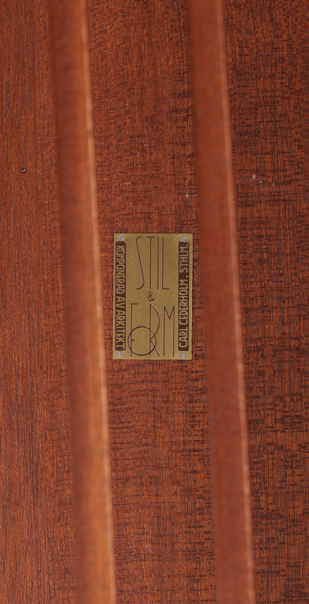 HÖRNBORD, Carl Cederholm, Stil och Form, 1950/60-TAL.