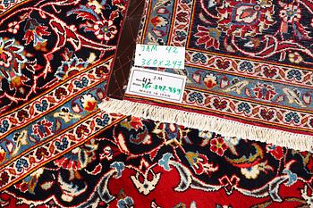 A Keshan carpet, c. 360 x 247 cm.