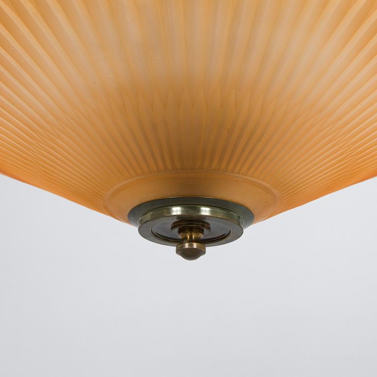 Harald Notini, taklampa, Arvid Böhlmarks Lampfabrik, 1930-tal.