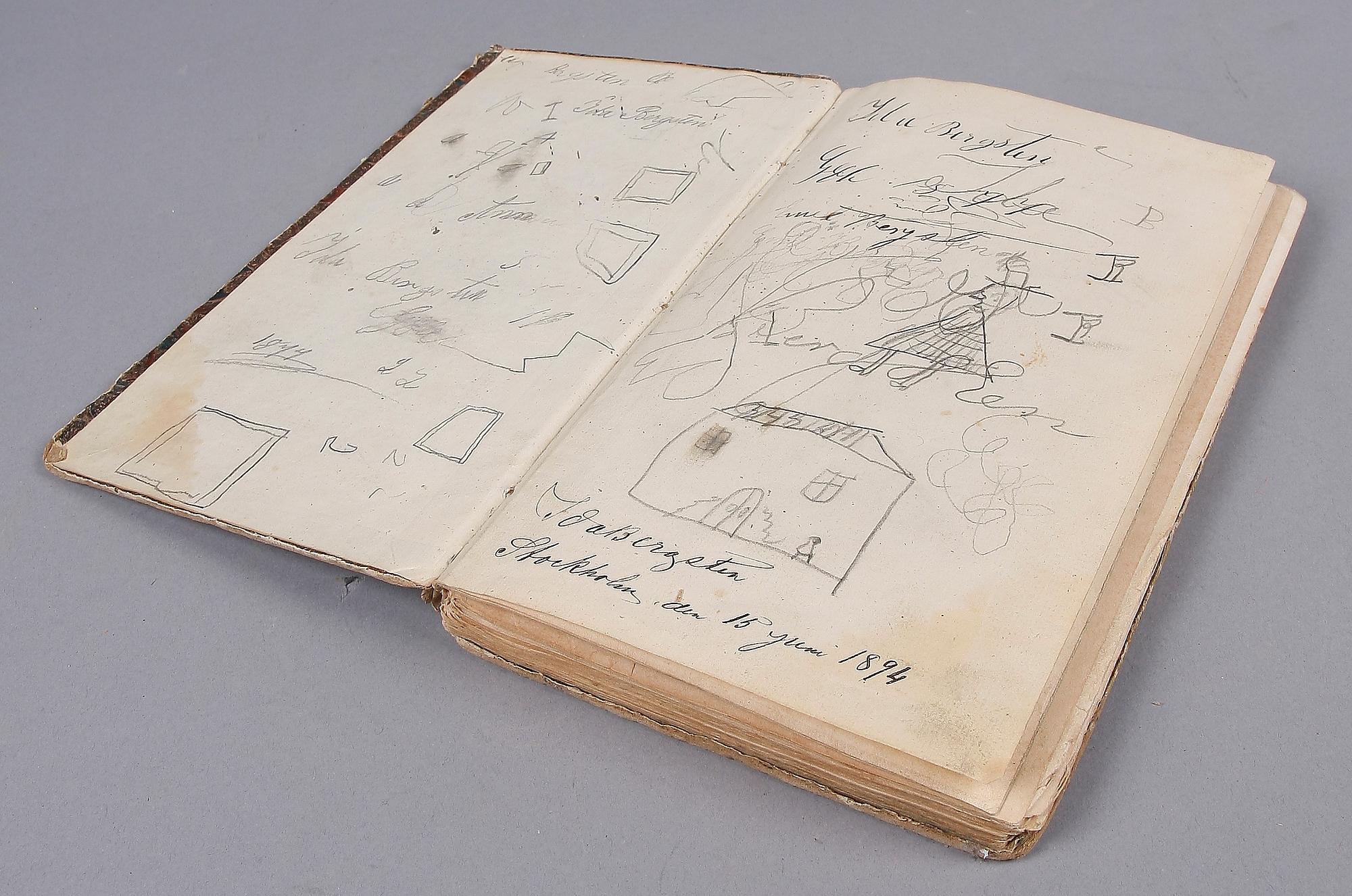 ABC-bok, "Prinsessans ABC bok" av Fredrik Boije af Gennäs, Stockholm 1835.