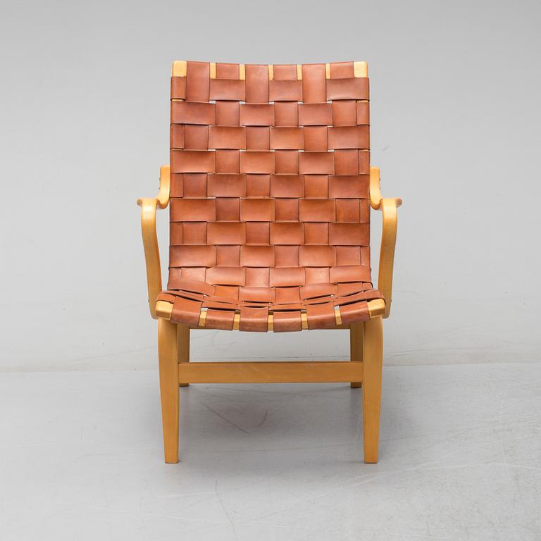 BRUNO MATHSSON, karmstol, "Eva", Firma Karl Mathsson, Värnamo, 1974.