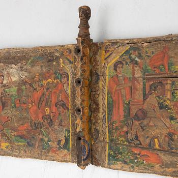 Del av vagn, troligtvis Östeuropa, 1700-tal.