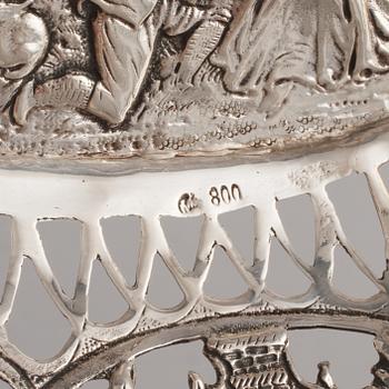PARTI SILVER, 7 delar, mestadels Sverige, 1900-talets mitt/andra hälft, total vikt 364 g.