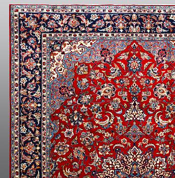 A carpet, Mashad, ca 345 x 242 cm.