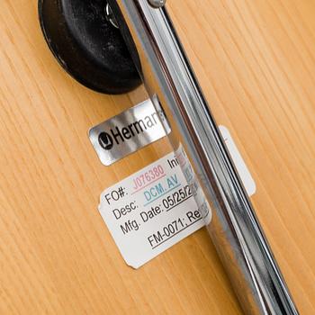 CHARLES & RAY EAMES, stolar, ett par, "DCM", Herman Miller, 2004.