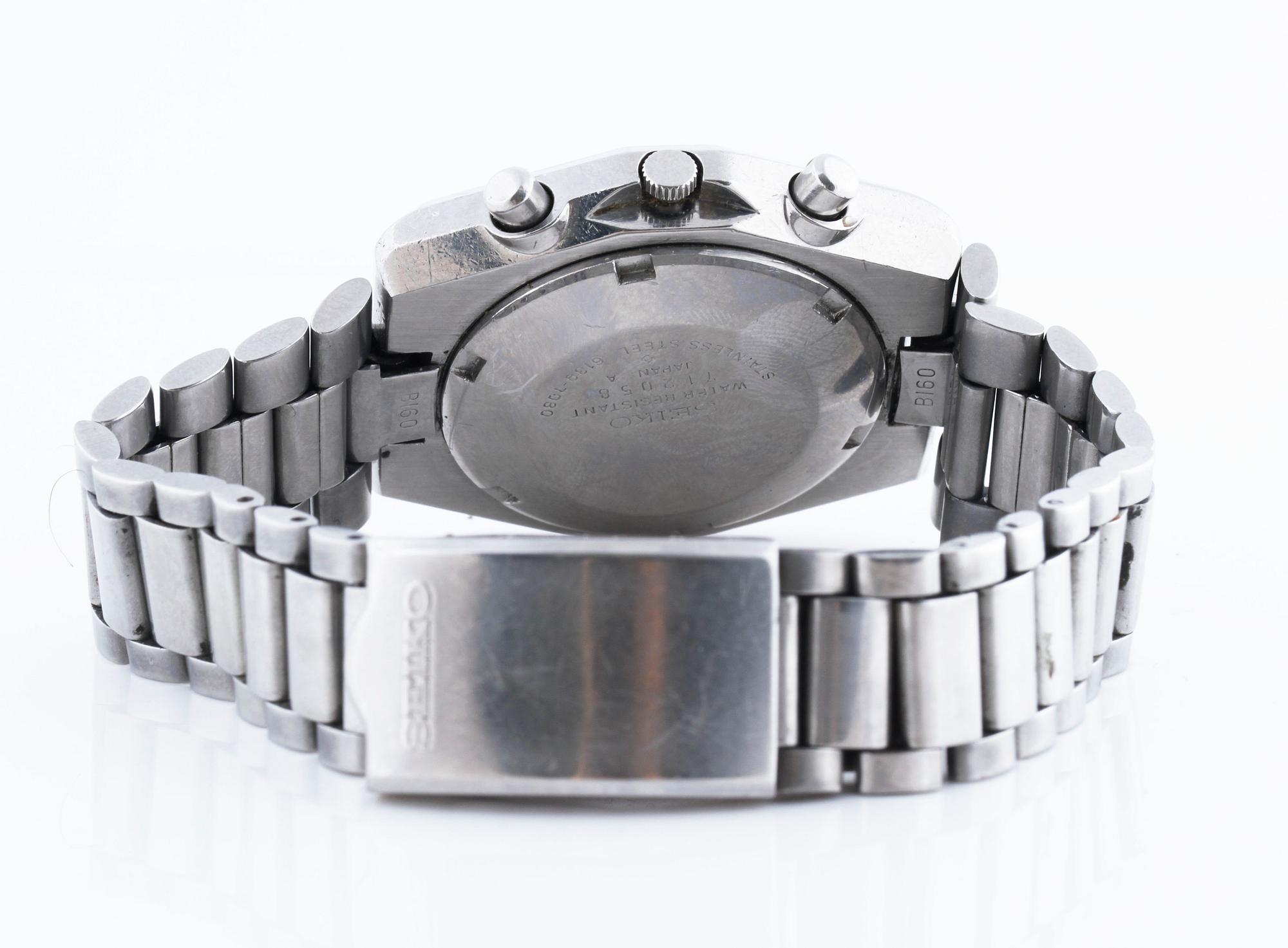 SEIKO, Chronograph Automatic, wristwatch, 40 x 42 mm.