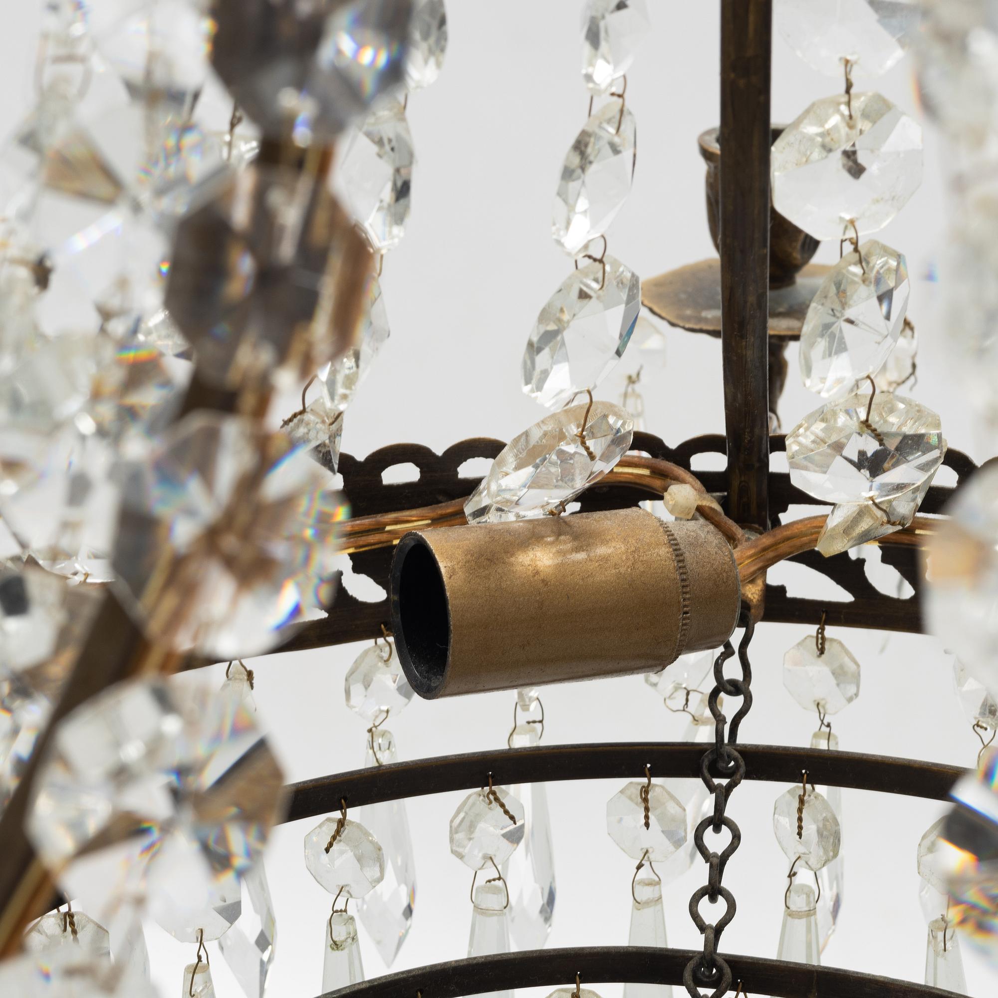 A chandelier, second part of the 20th Century.