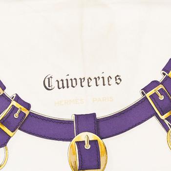 Hermès, Scarf, "Cuivreries".