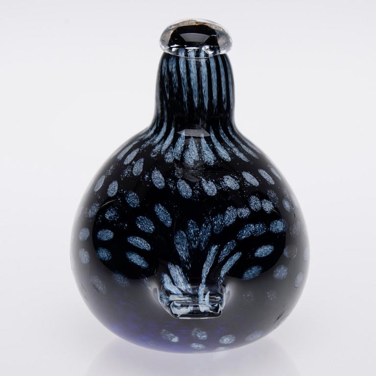 FÅGEL, glas, signerad Oiva Toikka Nuutajärvi Notsjö, numererad 137/1500.