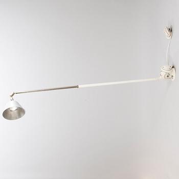 JOHAN PETTER JOHANSSON, A mid-20th century Swedish industrial light 'Triplex-pendel'.