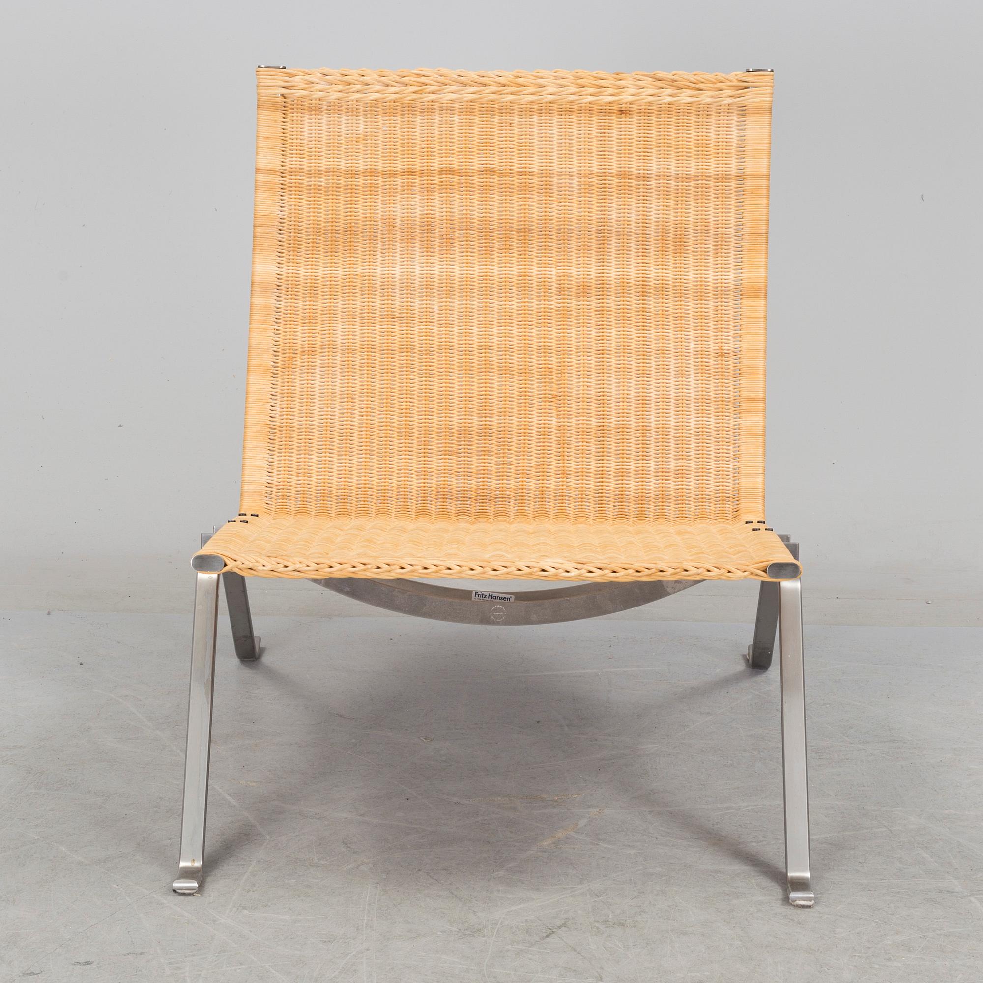 POUL KJAERHOLM, a PK22 easy chair, edition Fritz Hansen, Denmark 2004.
