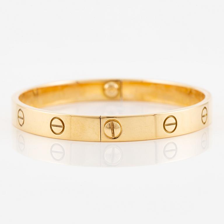 A Cartier bracelet "Love" 18K gold.