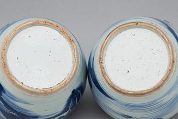 BOJANER, 2 st, snarlika, Kina, 1700/1800-tal.