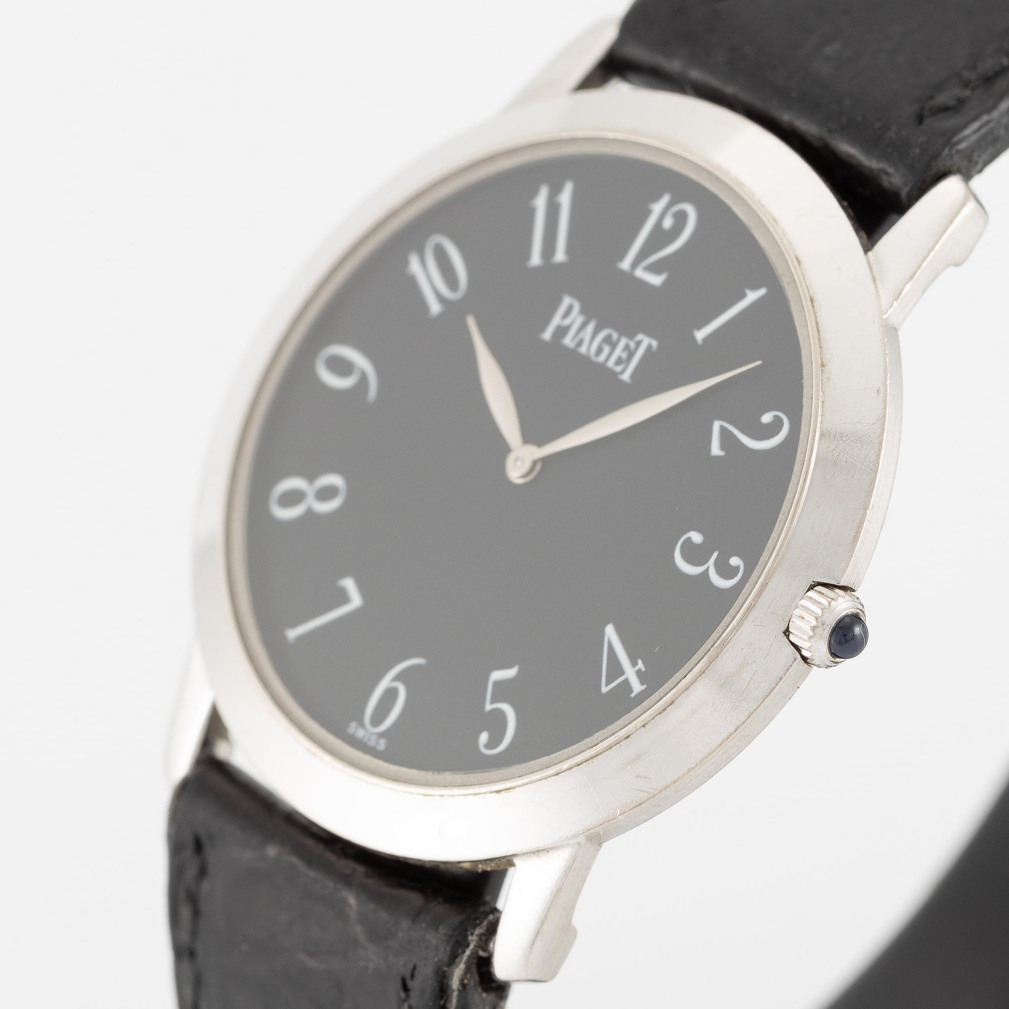 Piaget, Mechanical, Altiplano, wristwatch, 33.5 mm.