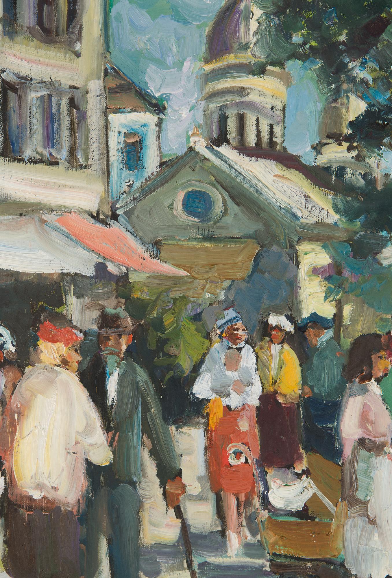 Orvo Raatikainen, Market Scene.