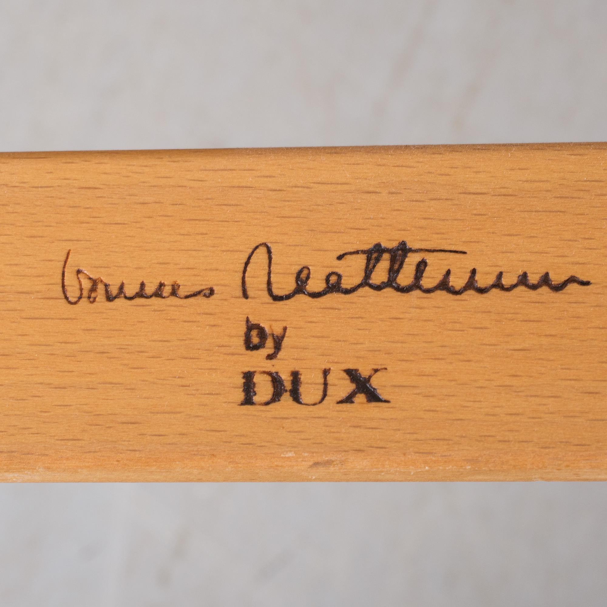 FÅTÖLJER, ett par, "Ingrid", Bruno Mathsson, Dux, 1900-talets andra hälft.