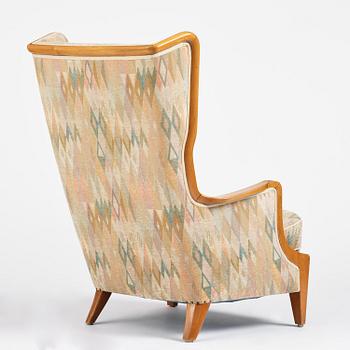 Elias Svedberg, a rare "Eftermiddag" (Afternoon) armchair, Nordiska Kompaniet, Sweden, ca. 1937.