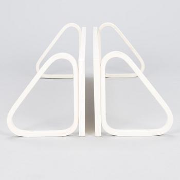 ALVAR AALTO, Two late 20th century shelves for Artek.