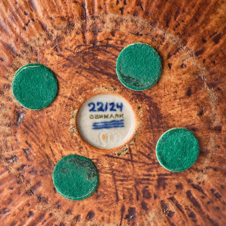 Melike Abasiyanik Kurtic, a stoneware bowl, Royal Copenhagen, Denmark 1960s.