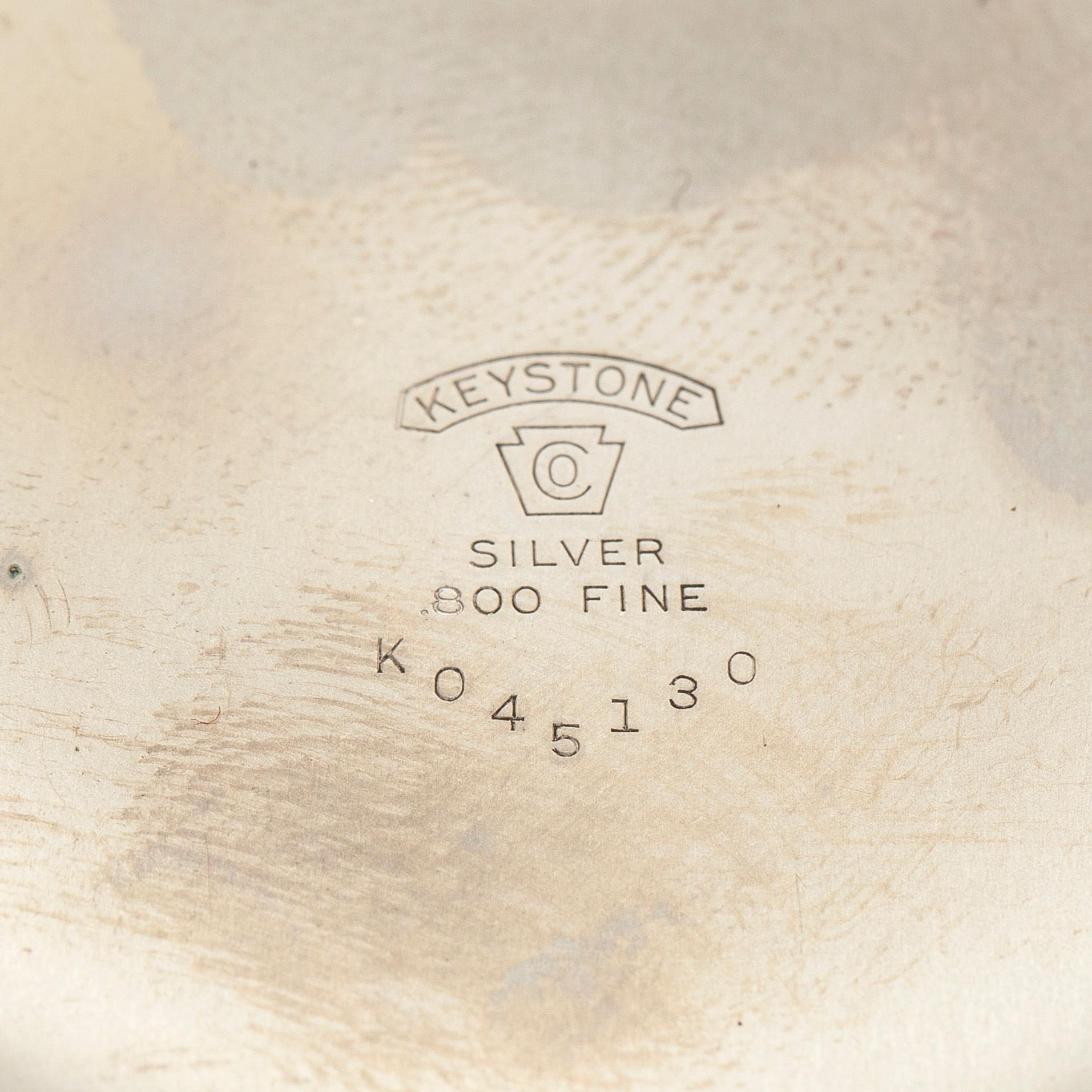 Fickur, Hamilton Watch Co, GCT Military watch, 52 mm,  silver (800), manuell, plastglas.