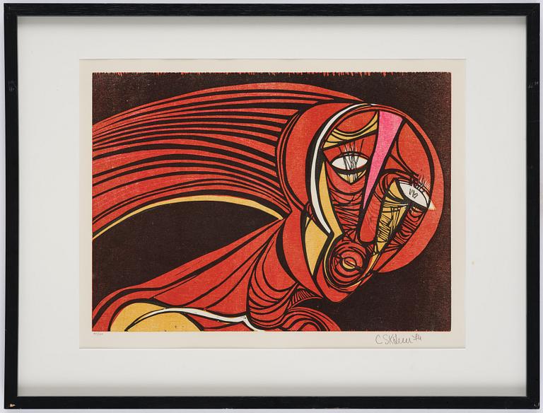 Cecil Skotnes, Untitled from: "Hommage aux Prix Nobel" (The Nobel Prize Portfolio).