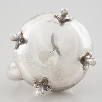 A silver coffee pot, GAB, Stockholm, Sweden, 1886.