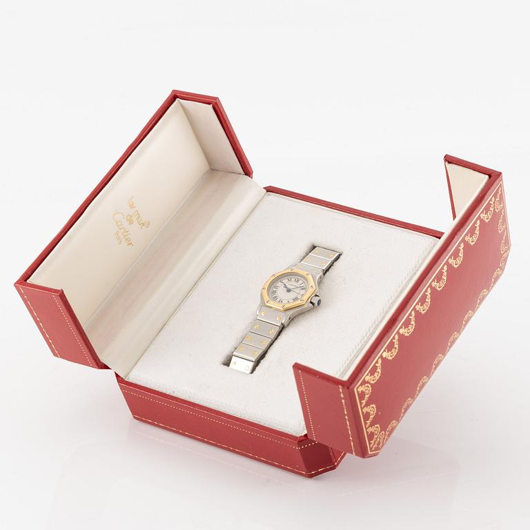 Cartier, Santos Ronde, wristwatch, 24 mm.
