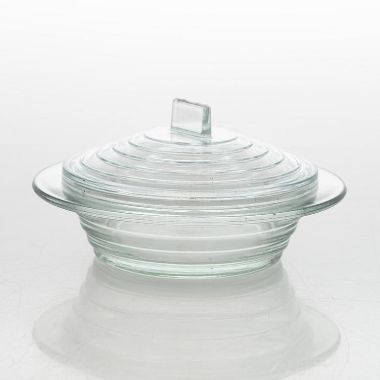 Aino Aalto, smörask, Karhula Glasbruk 1940-tal.