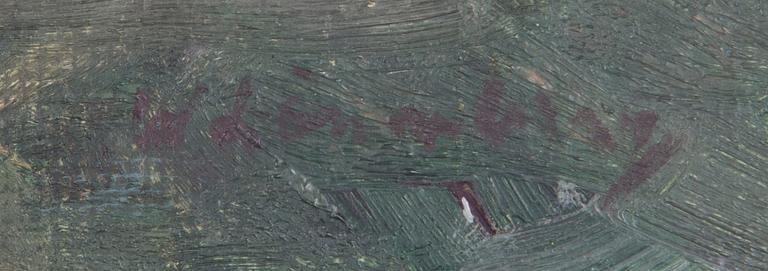 William Lönnberg, Alberga gård.
