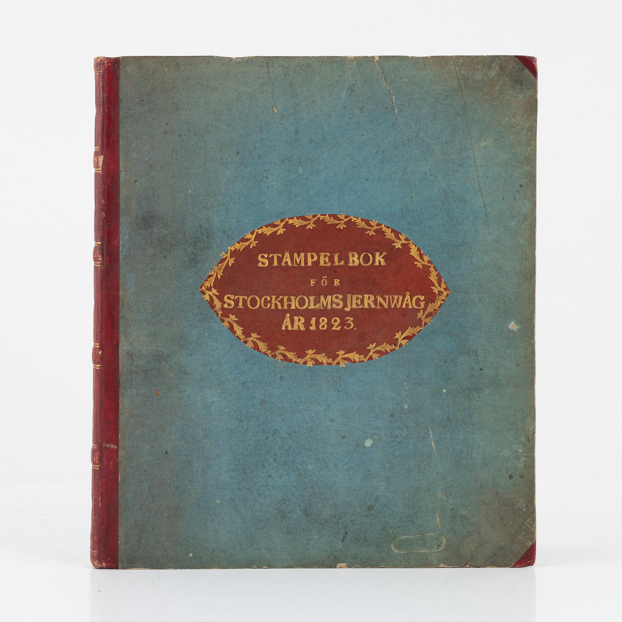 Handskrift från järnhanteringen.