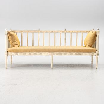 Soffa, sengustaviansk, 1700-talets slut.