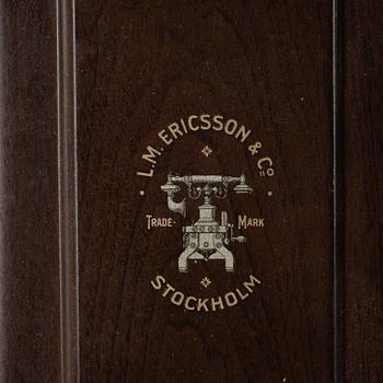 VÄGGTELEFON, LM Ericsson, 1800-talets slut.