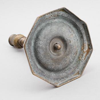 LJUSSTAKE, brons, 1600-tal.