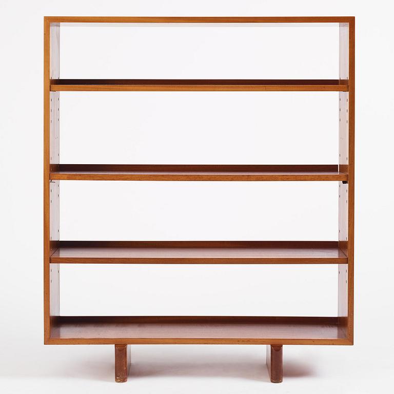 Josef Frank, a mahogany bookcase, Firma Svenskt Tenn, mid-20th century.