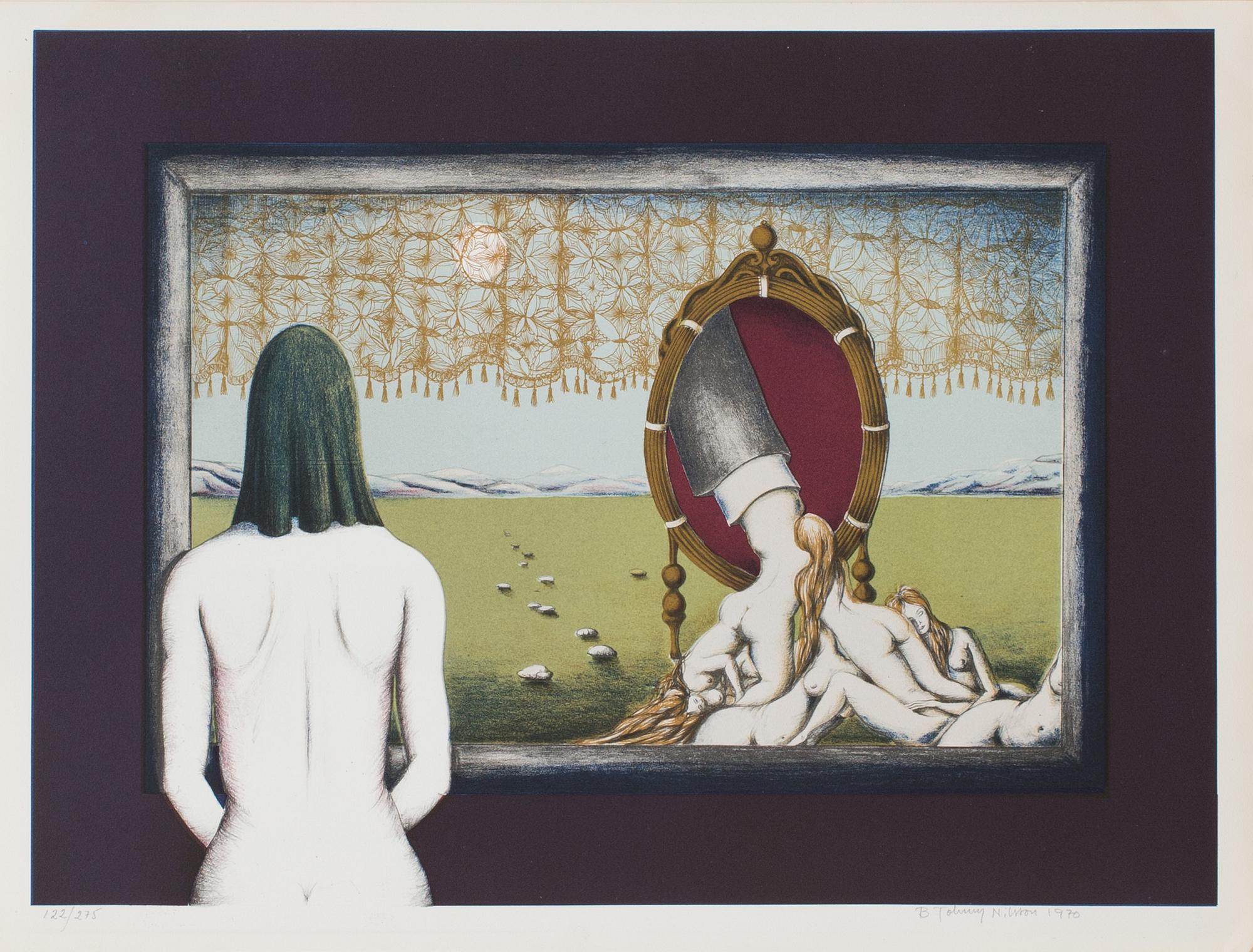 MAPP, 6 grafiska blad, "Fantastika", AH Grafik Ab, Stockholm. Signerade och numrerade 122/275.