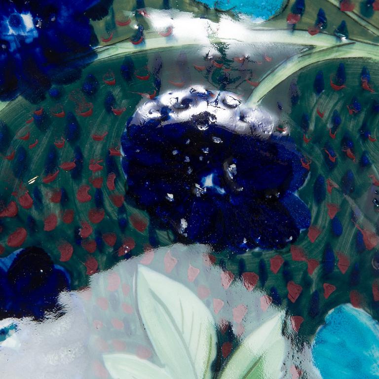 Dorrit von Fieandt, skålfat, keramik, signerad DF Arabia Finland.