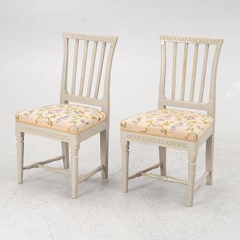 Chairs, a pair, Gustavian, 19th century.