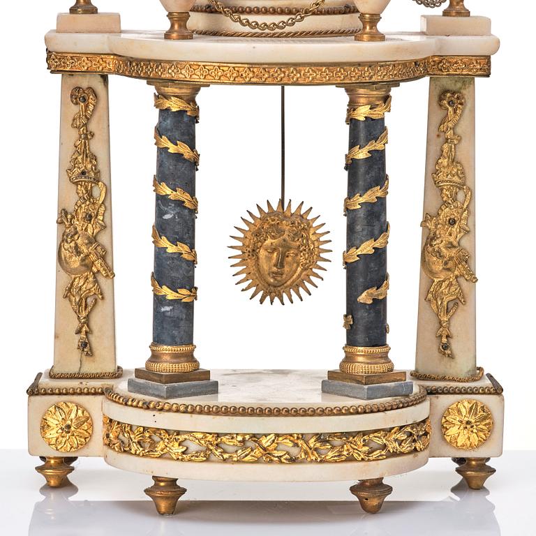 Bordspendyl, Frankrike 1700-talets senare del, Louis XVI.