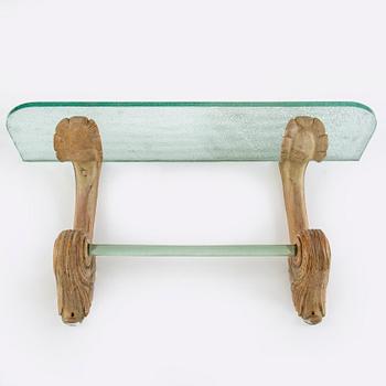 SPEGEL MED KONSOLBORD, Swedish Modern, 1940-tal.