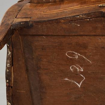 A Louis XV 18th century commode in the manner of Jacques Bircklé, master in Paris 1764.