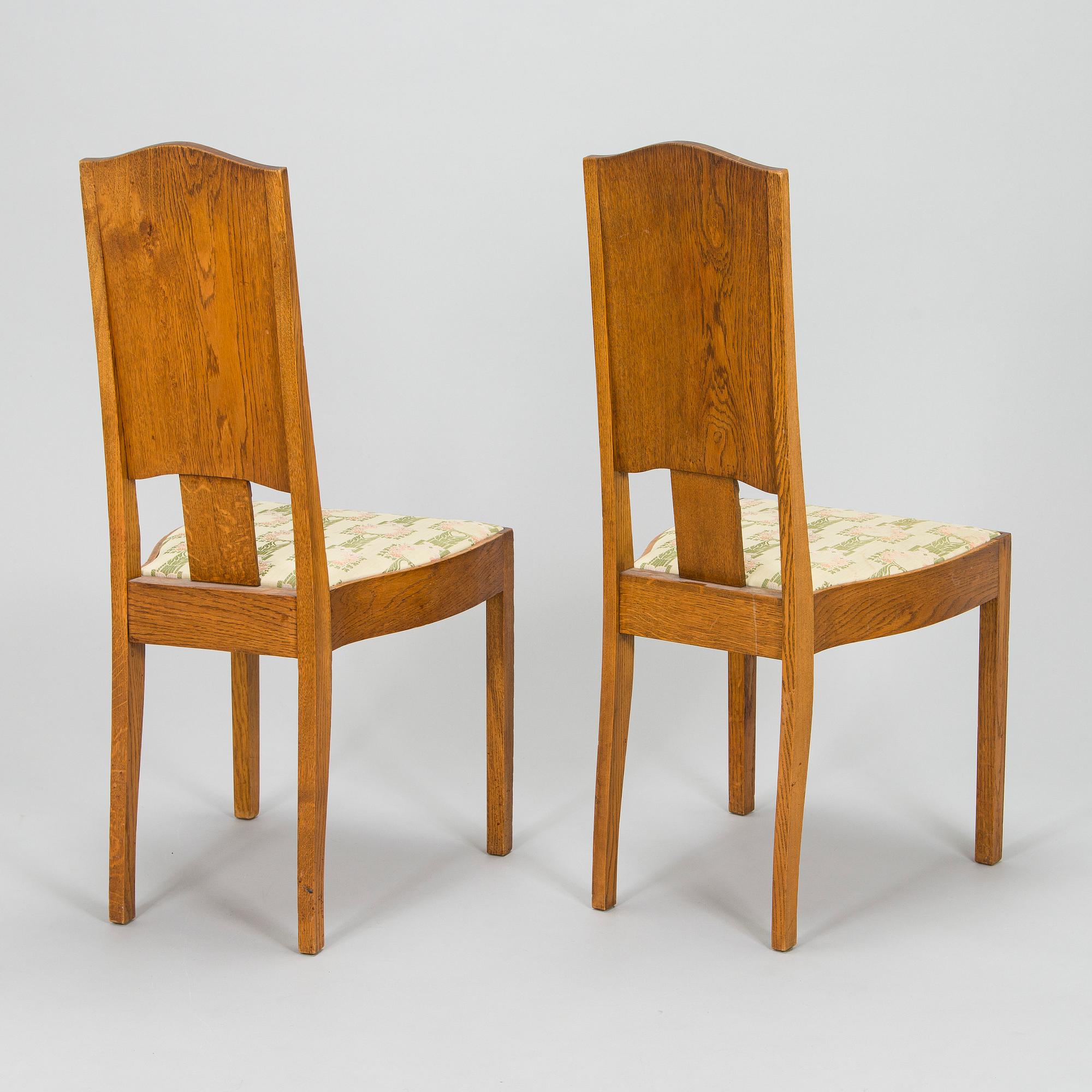 Stolar, 4 st, Jugend, 1900-talets början.