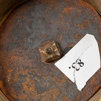 A pair of Louis XV-style gilt bronze and porcelain decorative ewers, France, later part 19th century.