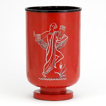 VINKYLARE, mässing/koppar. Art deco, 1900-talets första hälft, signerad O.S.