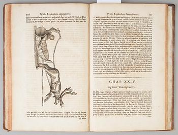 BOK, Johannes Schefferus, Beskrivning av Lappland tryckt Oxford 1674.