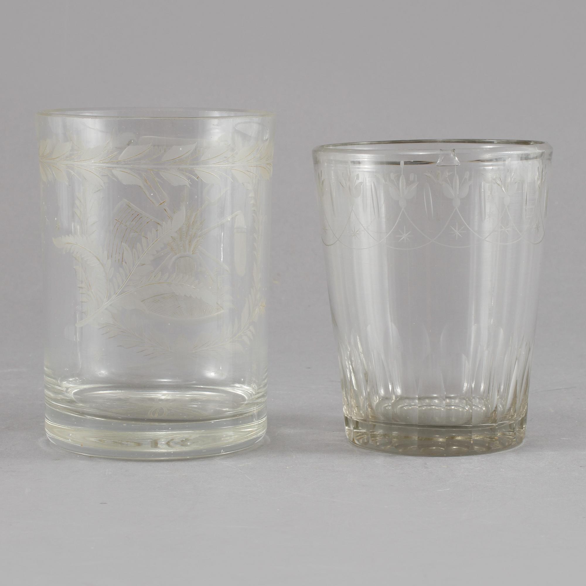 GLAS, 14 st, 1800-tal.