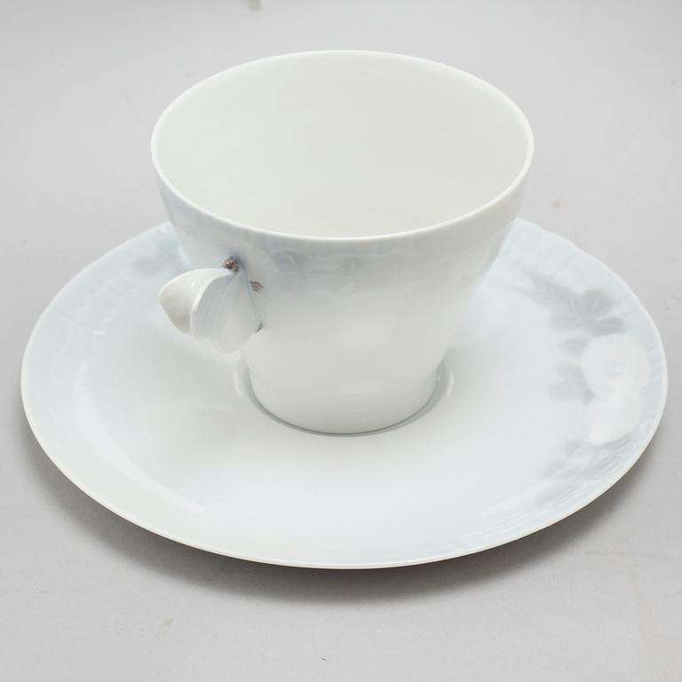 A porcelain set of tableware of 41 pcs "Midsummer Night's Dream", Royal Copenhagen, 20th century.