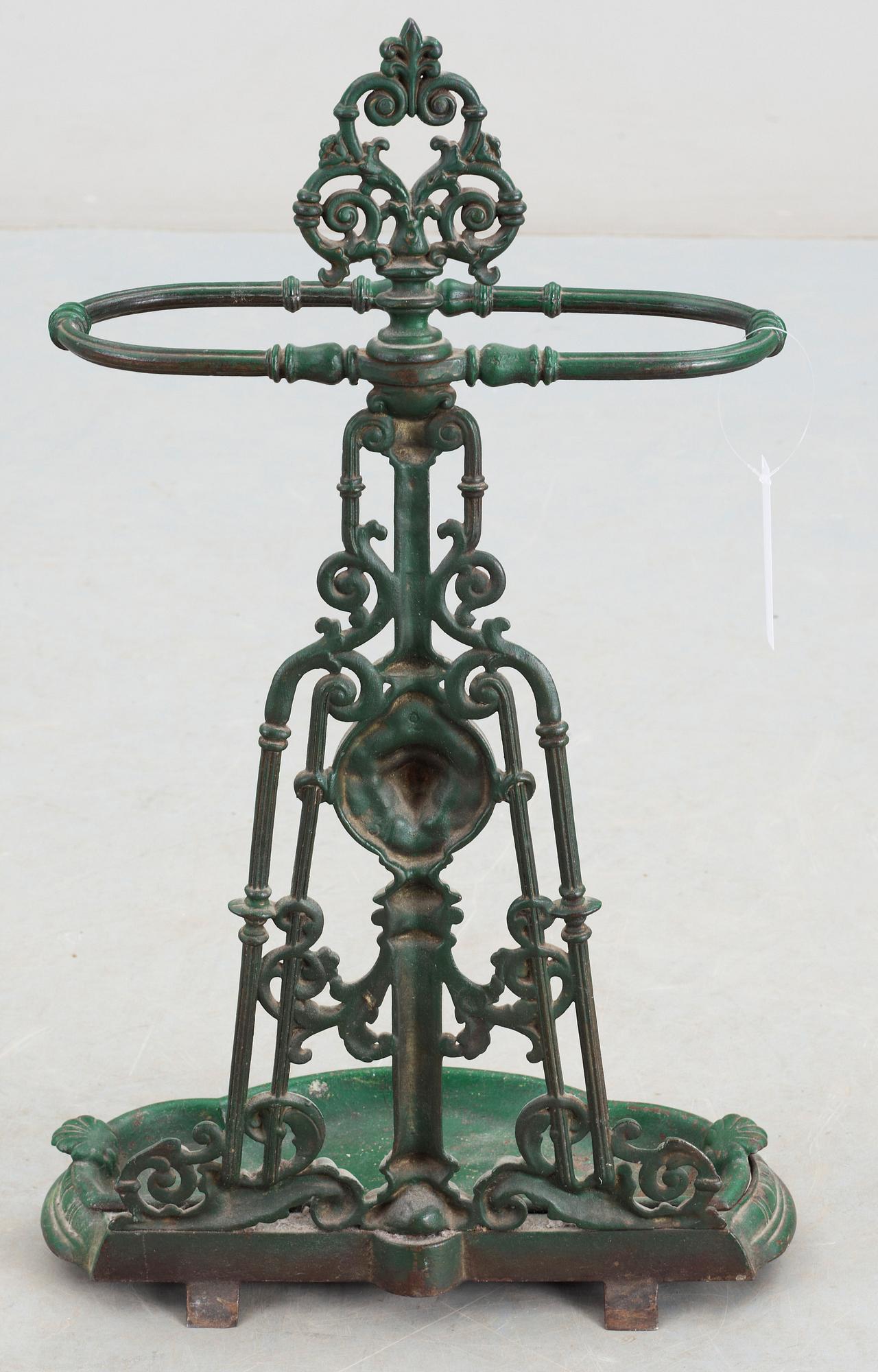 PARAPLYSTÄLL, gjutjärn,  1800/1900-tal.