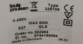 GOLVLAMPA, "AJ" Arne Jacobsen, Louis Poulsen, 2000-tal.